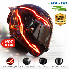 LUCE CASCO MOTO LED 4 IN 1