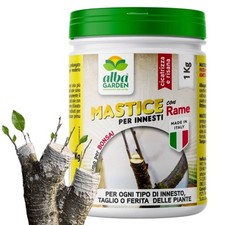 Mastice per Innesti e Potature Cicatrizzante Ferite Piante Alberi Arbusti 1 Kg