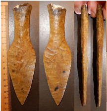 Pugnale a coda di pesce Eyepleaser TIPO VA. DANISH Neolitico ETÀ DELLA PIETRA proad plade