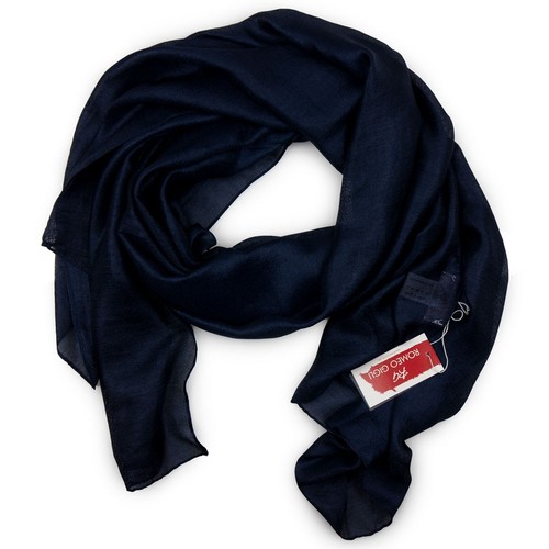 Romeo gigli stola donna blu - gigli,