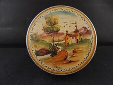 SCATOLA COFANETTO PORTA GIOIE CERAMICA MAIOLICHE ARTISTICHE DERUTA FIMA ASSISI