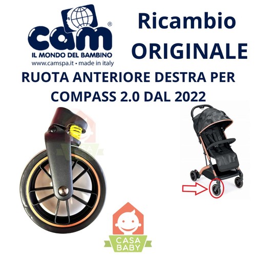 Ruota anteriore destra - anteriore,
