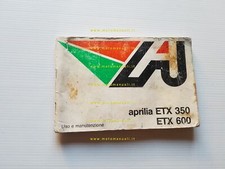 Aprilia ETX 600 - 350 manuale