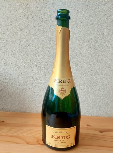 Bottiglia champagne krug grand - bottiglia,