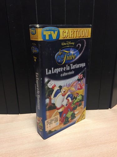 Vhs fiabe lepre e la - vhs,