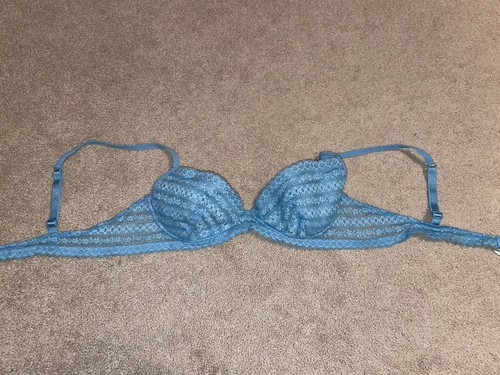 Blue lace intimissimi bra - lace,