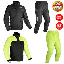 Giacca e pantaloni Oxford Rainseal per tutte le stagioni moto bici impermeabile nuovi