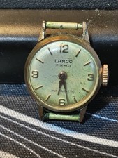 vecchio orologio da donna LANCO 17 jewels 5327 a carica manuale vintage di