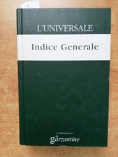 INDICE GENERALE enciclopedia