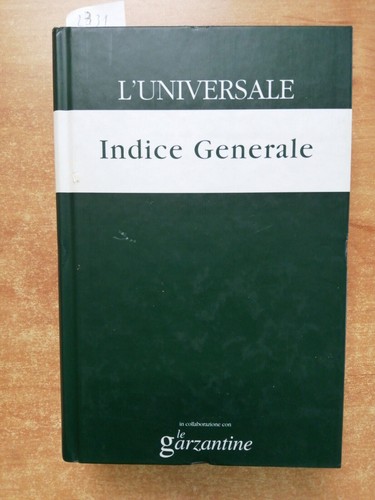Indice generale enciclopedia - indice,
