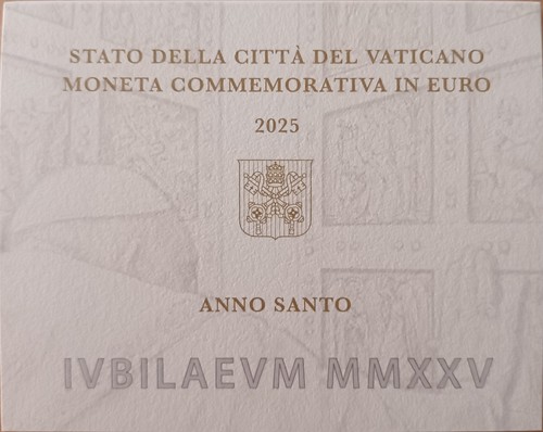 2025 vaticano euro folder - euro,