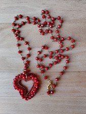 Collana rosario con ciondolo