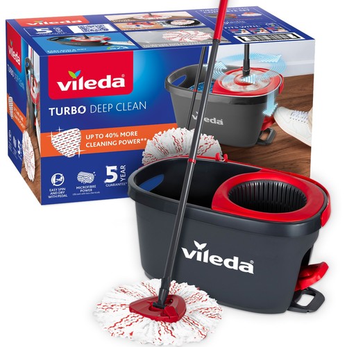 Mocio rotante vileda turbo - mocio,