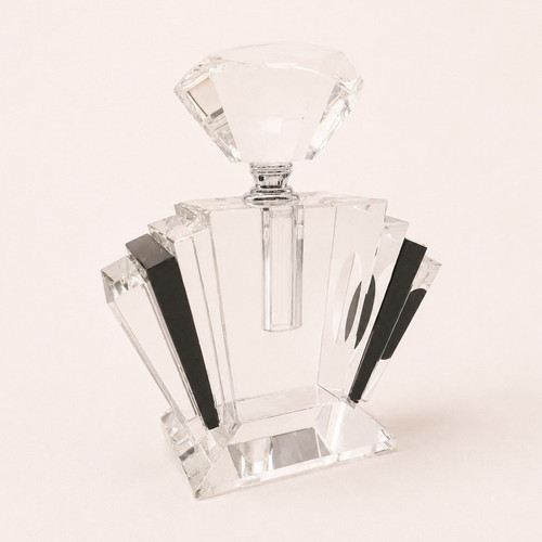 Art deco clear - art, faceted
