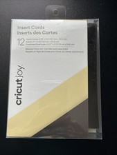 Inserto Joy Card Cricut crema