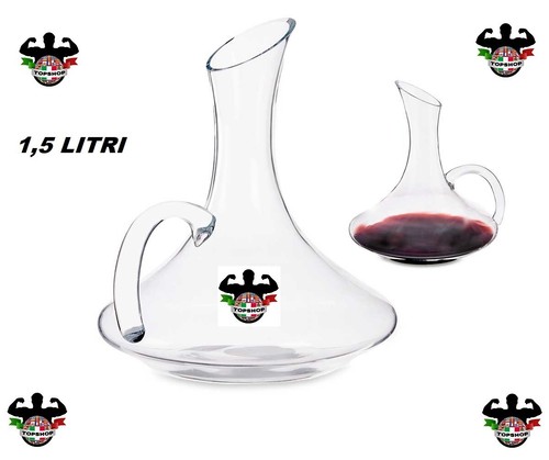 Decanter vino con manico - decanter,