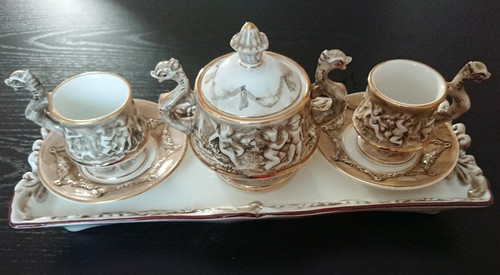 Ceramica capodimonte set - ceramica,