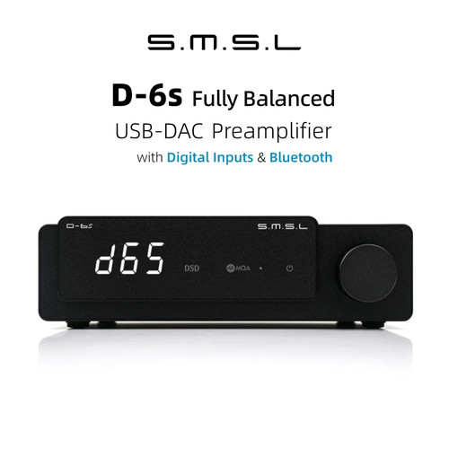 Smsl mqa preamplificatore - smsl, d-6s