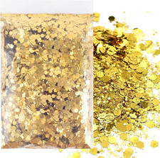 50G Oro Mescolare Paillettes