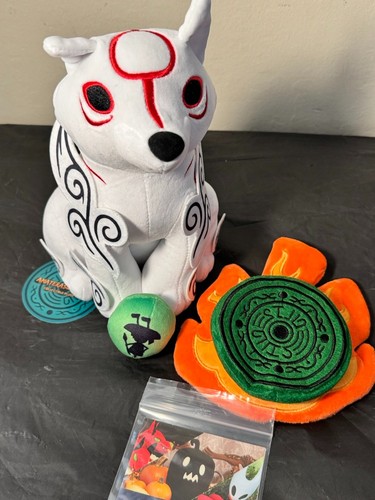 Peluche okami amaterasu - peluche,