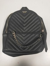 Borsetta/Back Pack "Victoria's Secret" in Pelle Nera con Tasca Interna