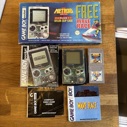 Nintendo gameboy pocket - gameboy, boxato