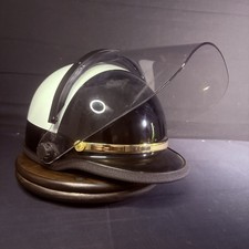 Casco moto vintage Police Riot