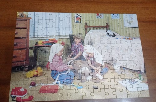 Puzzle hobby vintage completo - puzzle,