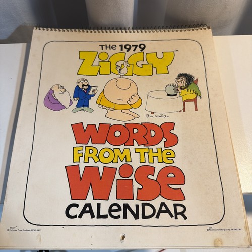 Calendario vintage ziggy - ziggy, words
