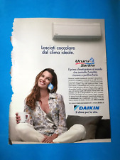 RITAGLIO DI GIORNALE PUBBLICITA' CLIMATIZZATORE DAIKIN DA COLLEZIONE - (151)