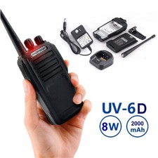  Walkie talkie UV-6D banda UHF ​400-480 MHz radio palmari bidirezionali