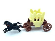 KINDER SURPRISE SORPRESA 80s Far West Diligenza Con Cavalli 2  # CV9