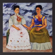TWO FRIDAS by Frida Khalo