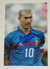 AUTOGRAFO ZINEDINE ZIDANE