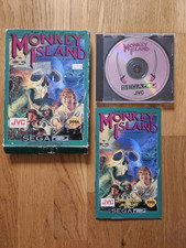 SEGA MEGA CD MONKEY ISLAND NTSC USA USATO IMPORTAZIONE MD US BUONE CONDIZIONI OK CIB