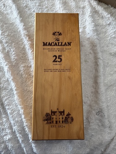 Macallan scatola vuota - 25,