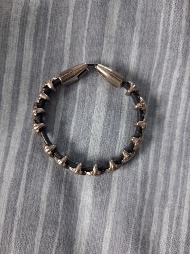 Small silver shell bracelet - small,
