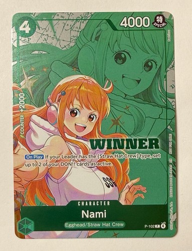 2026 one piece nami 102 - piece, p-102