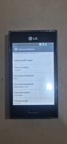 Smartphone e610 optimus - lg,