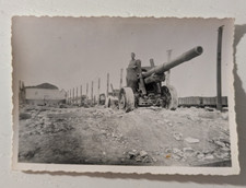Cannone russo catturato sul fronte orientale durante la Seconda Guerra Mondiale