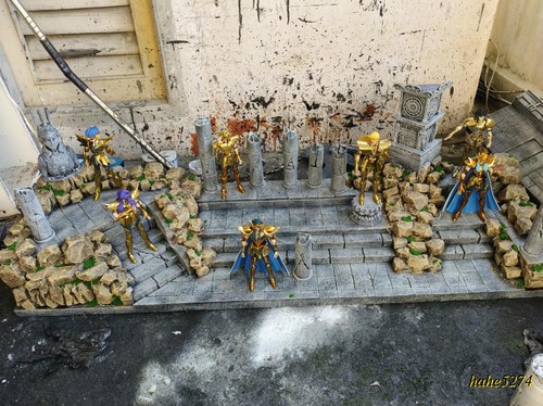 Saint seiya myth scena - saint,