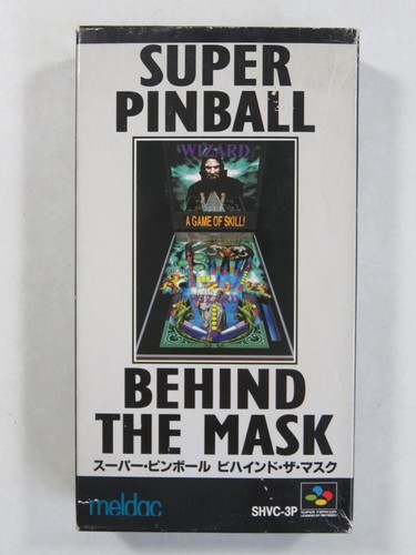 Super pinball behind the mask - behind,