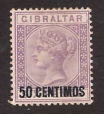 1889 Gibilterra Sc# 27 - 50
