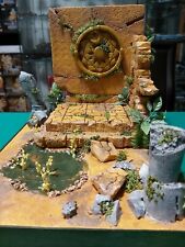 Diorama Saint Seiya Fatto a Mano Pezzo Unico