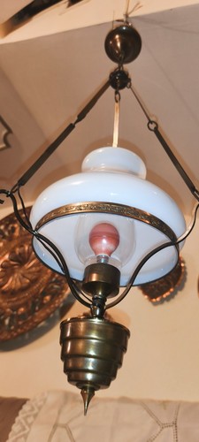 Lampadario vintage stile - lampadario,