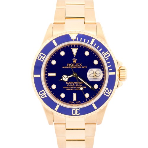 Rolex submariner data - data, 18k