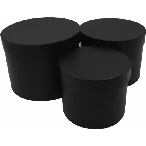 Scatole cappello fiore rotondo - fiore,