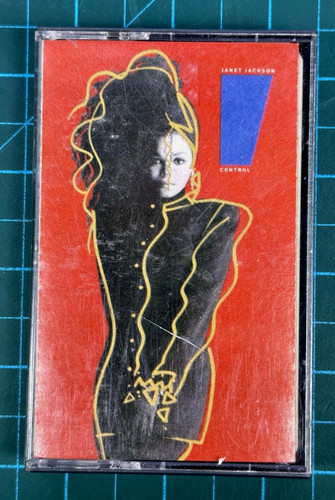 Vintage janet jackson cassette - jackson,