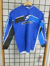 Maglione pullover NOS Sinisalo Made In USA MX Dirt Bike manica lunga multicolore