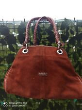 Borsa donna CARPISA pelle scamosciata ottimo stato come nuova